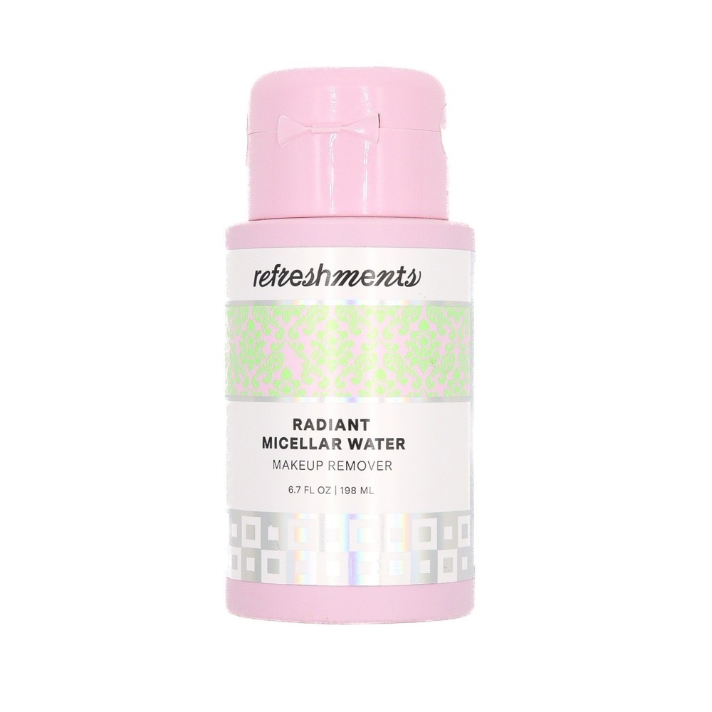 Refreshments - Radiant Micellar Water - Makeup Remover - 6.7 fl oz / 198 ml
